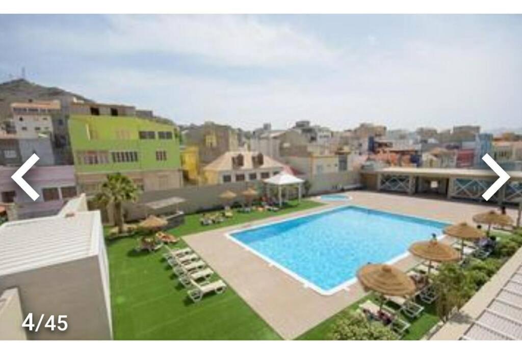 Lovely Apartment In Mindelo City Center Bagian luar foto