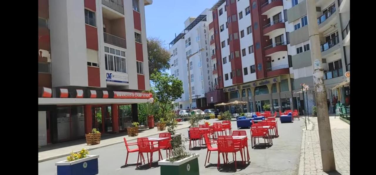 Lovely Apartment In Mindelo City Center Bagian luar foto