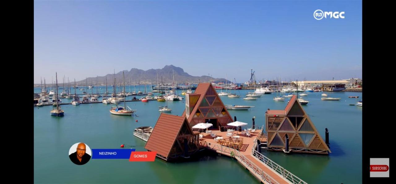 Lovely Apartment In Mindelo City Center Bagian luar foto